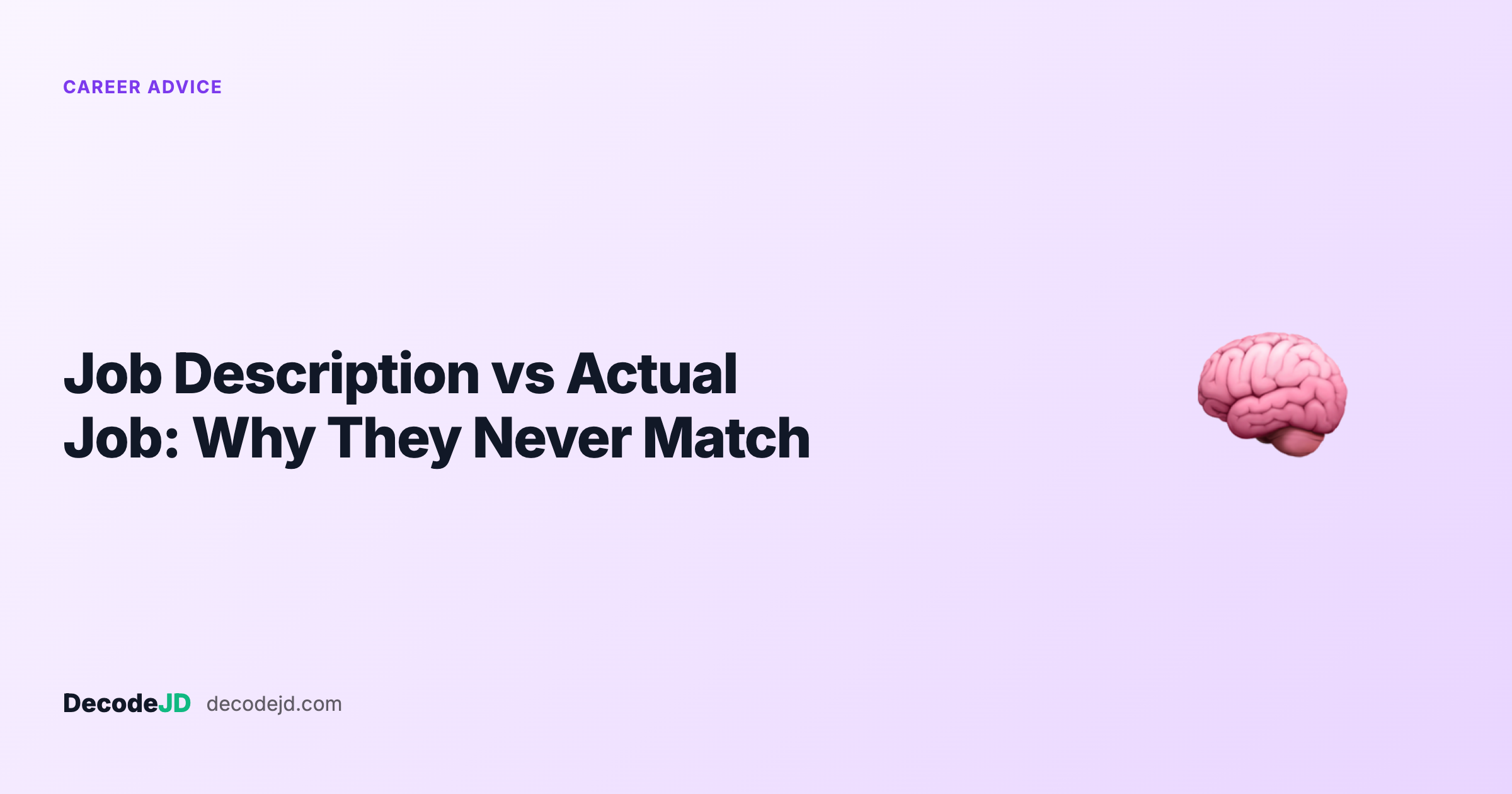 Job Description vs Actual Job: Why They Never Match (And How to Know Before You Accept)